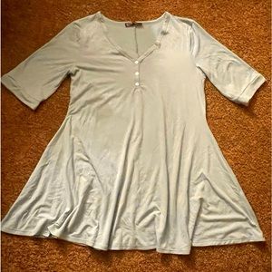 Sheila Rose Baby Blue midi dress